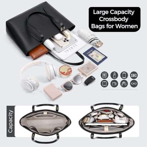 Bolso Tote para Mujer Faux Leather Suave miniatura 3