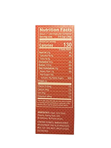 Old Dominion Peanut Brittle 12 Ounce Box (Pack of 2)