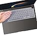 Keyboard Cover for 2025-2023 Samsung Galaxy Book 5 4 3 2 Pro 360 16", GalaxyBook 3 4 5 Ultra/Edge 16", Galaxy Book 5 4 3 NP750QHA NP750XGK NP960QFG NP960XHA NP940XMA 15.6'' 16''-Clear