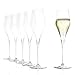 Produktbild Stölzle Lausitz Champagner Glas Q1 / Mundgeblasenes Champagner Gläser Set 6-teilig/Hochwertige Sektgläser aus Kristallglas/Aperitif Gläser/Prosecco Gläser/Sektflöten Glas