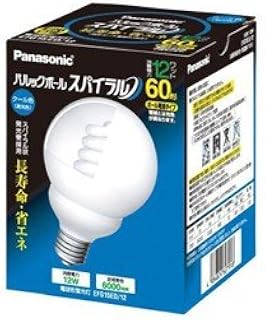 パナソニック 60形電球形蛍光灯 パルックボール スパイラル EFG15ED/12 クール色