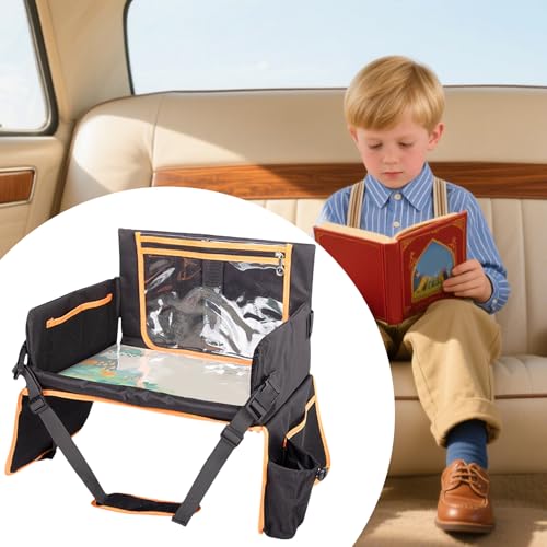 Plateau voiture et organisateur de voyage pour ordinateur, tablette ou goûter