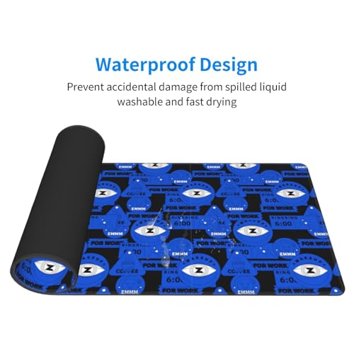 Tapete para escritorio Rubber Desk Pad 80x30 cm miniatura 3