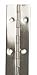 Bright Nickel,180 Â° Continuous Hinge Compatible Holes, Door Leaf: 48 in X 5/8 in W-2040001217