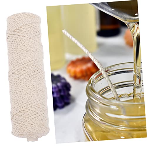 1 rollo de pabilo para velas de algodón y papel 6.3 in miniatura 4