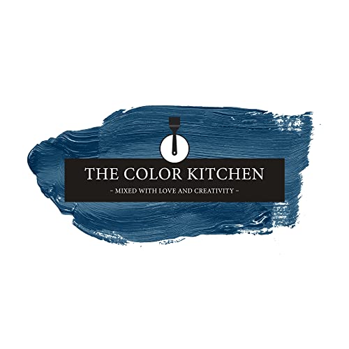 A.S. Création THE COLOR KITCHEN - Peinture murale à très haut pouvoir couvrant Bleu Peinture intérieure mate - DD125580 2,5l - Pouvoir colorant intense