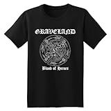 HKKREVVUY Graveland Blood of Heroes Band T-ShirtBlackM