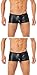 Produktbild Verano Latex-ähnliche Boxer Shorts - Vinyl Shorts Herren VA-C2-000 (XL - 2 Stück)