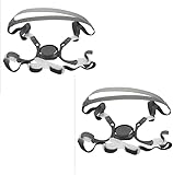2 PCS Head Harness Assembly 6281, Respiratory Protection Replacement Part,Head Strap for 6200/6100 Respirator