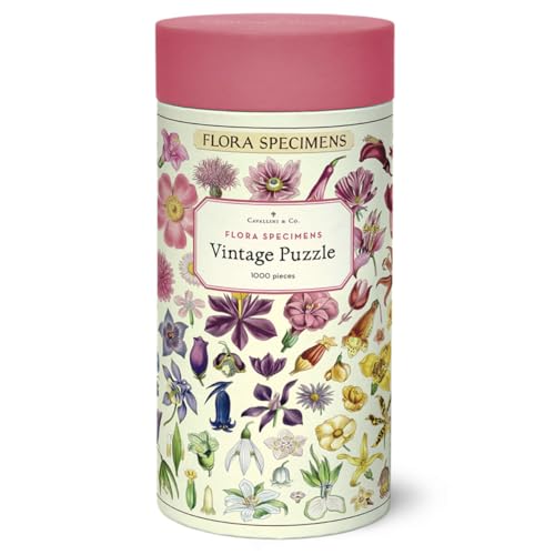 Cavallini &amp; Co. Flora Spécimens Puzzle 1000 pièces