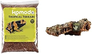 Komodo Tropical Terrain Compact Brick, Natural Substrate for Woodland or Rainforest Habitats