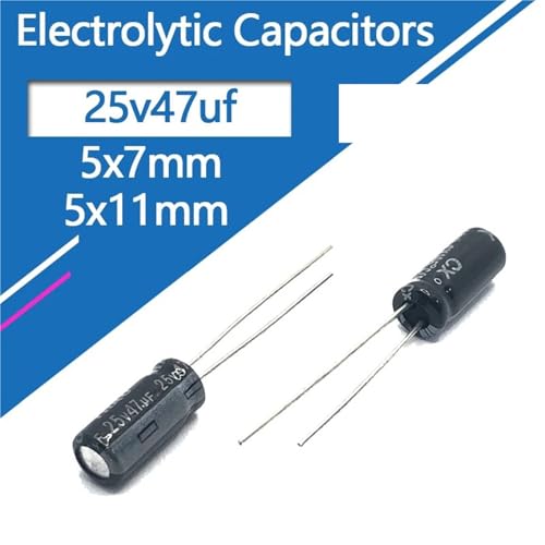 Condensateurs 25v1000uf 10x20mm pour composants électroniques - 2