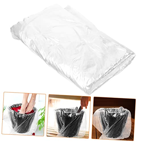 PartyKindom 80 piezas liners desechables para baño de pies miniatura 3