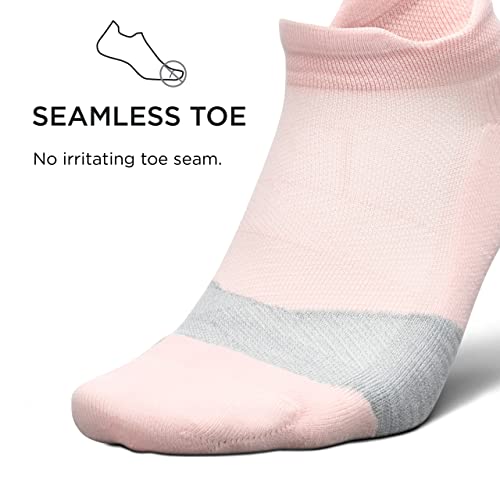 Image of Feetures! Elite No Show Tab - Propulsion Pink / M