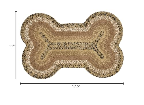 Tapete decorativo Bone Shape pequeño VHC Brands miniatura 2