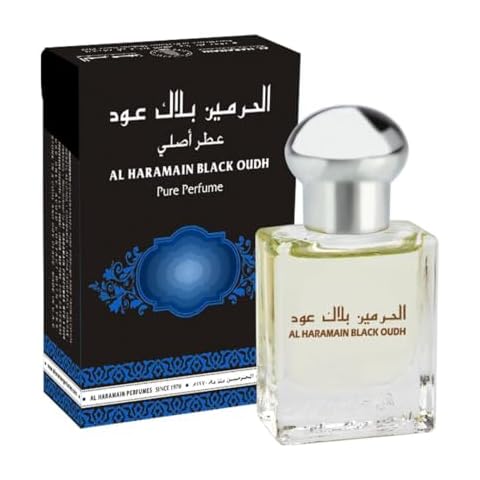 Al Haramain Black Oudh Perfume Oil 15ml Cover