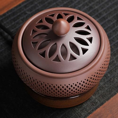Brûleur électronique bois 110 V diffuseur encens minuterie veilleuse - 3