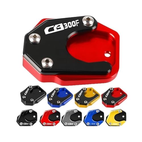 Support pad béquille CB300F pour élargir la surface de stationnement