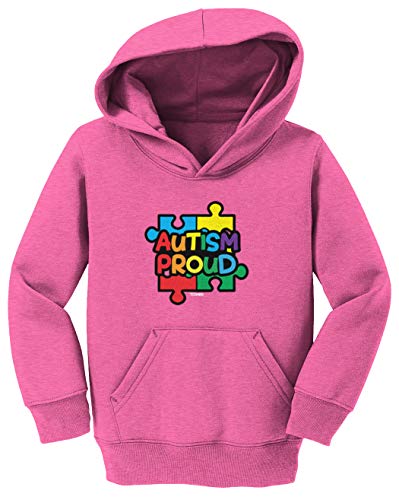 Tcombo Autism Proud - Autistic Awareness Toddler/Youth Fleece Hoodie2
