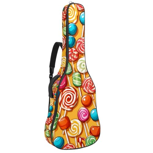 Sac pour guitare étanche à motif bonbons pour vos cours et concerts