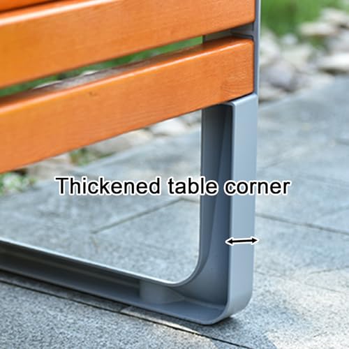 Banc de jardin extérieur résistant aux intempéries pour espace vert - 5