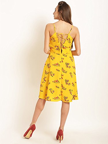 Image of Rare Women's Polyester A-Line Knee-Length Casual Dress