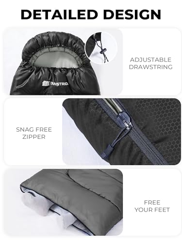 Sleeping Bags for Adults Warm Weather,3lb Backpacking Compact Lightweight Camping Sleeping Bag with Compression Sack for Kids,Camping Essentials Gear for Hiking,Travel,Climb,Outdoor, Indoor miniatura 5