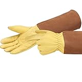 Strapazierfähige 5 mm gepolsterte Handfläche – die Handflächen sind Teile, die die meisten Reibung aushalten, biegen und kompakt. Daher haben wir diesen professionellen Handschuhhandschuhen die 5 mm dicken Schwamm-Pads hinzugefügt, um nicht nur die Lebensdauer der dornsicheren Gartenhandschuhe zu verlängern, sondern auch einen besseren Schutz und eine komfortable Nutzungserfahrung zu bieten.