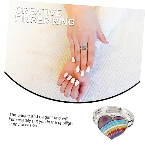 BESPORTBLE 1 Pieza Anillo para Mujeres Anillo de Color de Joyería Chic para Dedo Accesorio - imagen 7