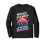Photo Gallery che gioco? sono qui per la band marching band maglia a manica Photo Gallery che gioco? sono qui per la band marching band maglia a manica