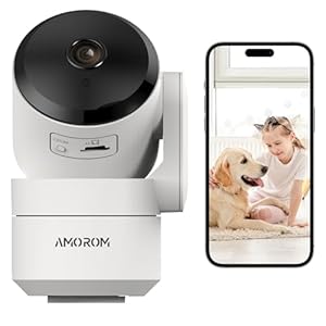 Amorom AM-P1 WLAN Überwachungskamera 360° 1080p