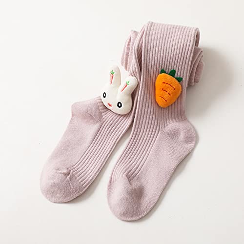 Toddler Girl Fashion Pant Bow Stockings Cartoon Rabbit Warm Panty Hose Soft and Elegant Pant Spring Baby Trousers2