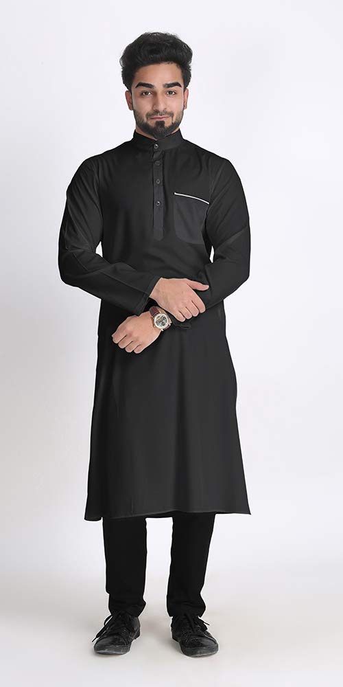 Eid Ramadan Designer Muslim Men's Prayer Kurta