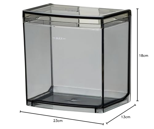 Foto von WMF Stelio Edition Kaffeemühle elektrisch, Scheibenmahlwerk aus Stahl, 17-stufiger Mahlgrad, 2-10 Tassen, für Filterkaffee oder French Press, 110 Watt