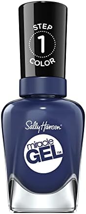 Sally Hansen Miracle Gel Nail Polish, Midnight Mod, 0.5 Fl Oz