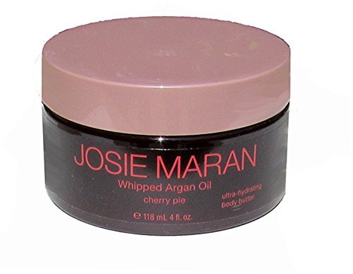 Josie Maran Whipped Argan Oil Ultra-Hydrating Body Butter (4 fl oz/118ml, Cherry Pie)