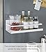 YAMAZAKI Home Plate Magnetic Spice Storage Rack Organizer For Fridge - Steel