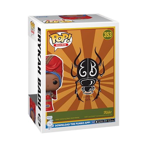 Funko POP! Rocks: Erykah Badu, (Tyrone), Collectable Vinyl Figure, Gift Idea, Official Merchandise, Toys for Kids & Adults - Image 3
