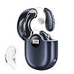 BTE Hearing Aids for Seniors, Sound Amplifiers with16-Channel DSP for Clear Speech, Noise Reduction & Anti-Howling, 80Hrs Rechargeable, Invisible Comfortable Fit for People with Hearing Loss