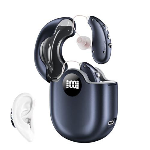 Villear OTC Hearing Aids for Seniors, 16-Channel Digital Chip for Clear Speech, Intelligent Noise...