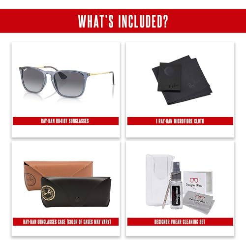 Image of Ray-Ban RB4187 Chris Square Sunglasses