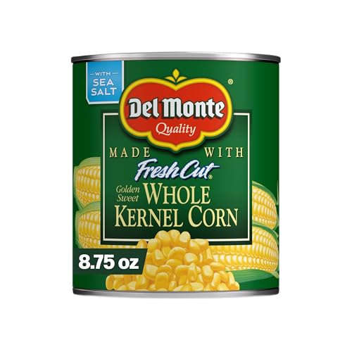 Image of Del Monte Fresh Cut Golden Sweet Whole Kernel Corn, 8.75 oz. Can, Canned Vegetables