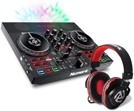 Numark Party Paket - Party Mix Live DJ Controller Mischpult mit 