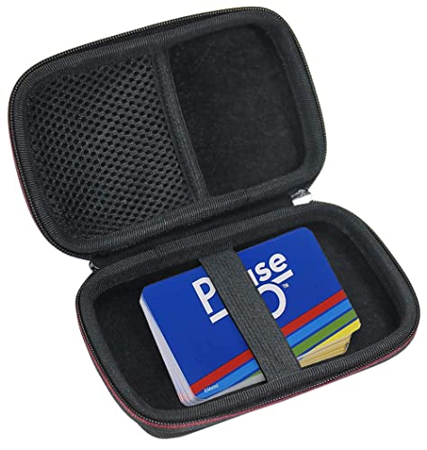 Maoershan Hard Travel Protective Casling Case For Uno Classic Card Game/Mattel Phase 10 Card Game/Hoyle Waterproof Clear Playing Cards(Only Case) #TOP1