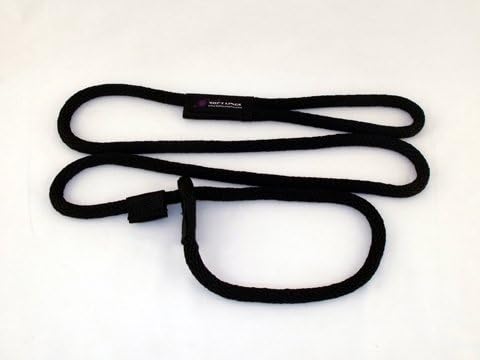 Soft Lines P20810BLACK Dog Slip Leash 0.5 in. Diameter by 10 Ft. - Black