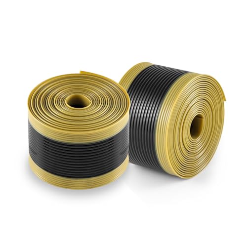 Bamyli 2 Stück Fahrradreifeneinlage, Fahrrad-Innenschlauchschutz, Rennrad-Reifenauskleidung, Innenschlauch, Anti-Pannenschutzband, flacher Schutz, kompatibel mit 29 Zoll / 26/700 C (gelb)