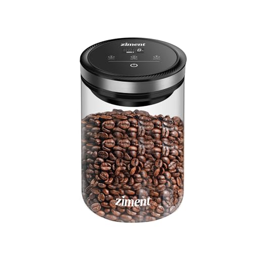 1.6L Automatic Vacuum Coffee Canister with Airtight Seal