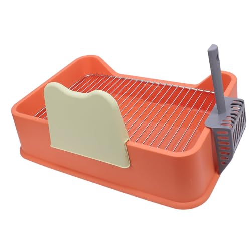 Arenero para gatos Asixxsix con diseño anti salpicaduras miniatura 7
