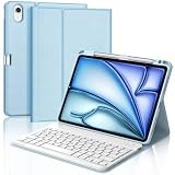 IVEOPPE Funda Teclado para iPad Air 11 Pulgadas M4 2026/M3 2025/M2 2024