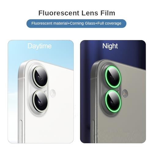 Protection objectif iPhone 16 Pro Max antichoc en verre trempé blanc - 7